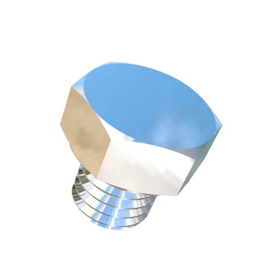 Titanium 1/2-13 X 1/2 UNC Allied Titanium Hex Head Bolt (No Dimple)